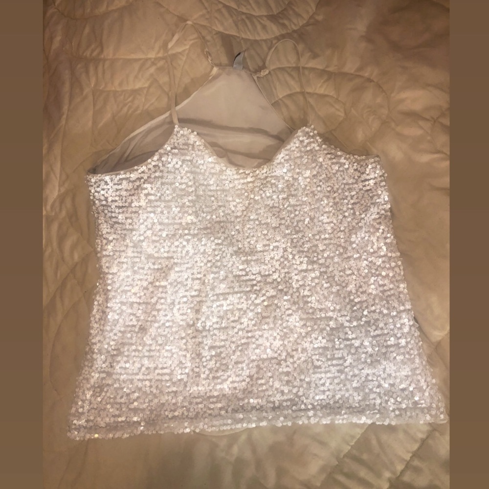 Sequin sexy tank